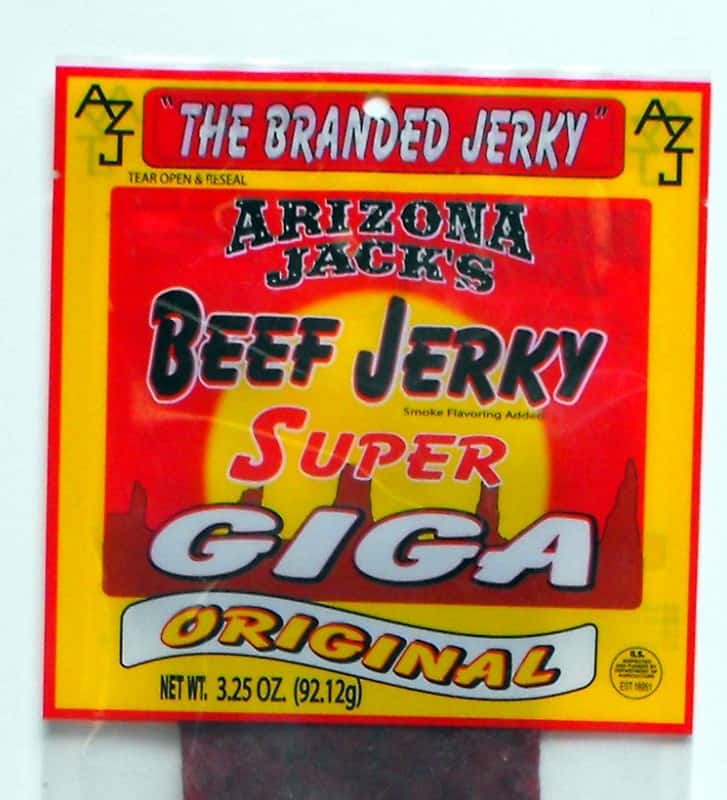 Original Super Giga Bite Beef Jerky 1 Bag Prime Snax